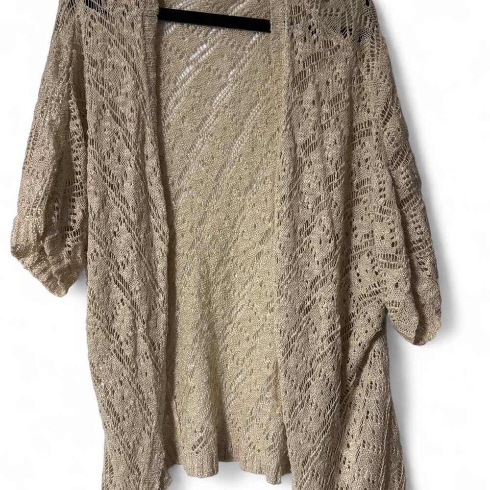 🤍 Hayden Los Angeles Crochet Knit Cardigan - Picture 2 of 3